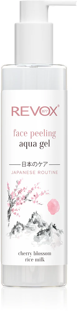 Revox B77 Japanese Routine Face Peeling Aqua Gel gentle cleansing peeling for the face