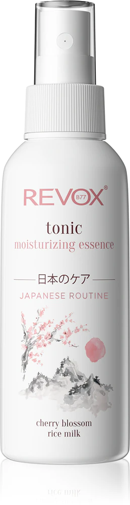 Revox B77 Japanese Routine Tonic Moisturizing Essence hydrating facial tonic