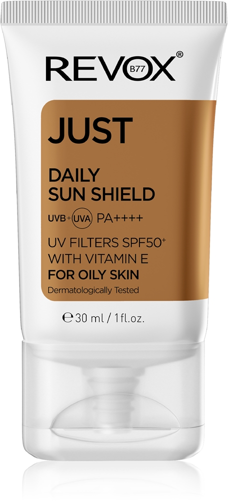 Revox B77 JUST Daily Sun Shield protective cream for oily and combination skin SPF 50+