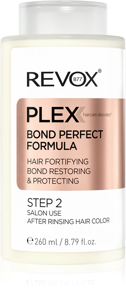 Revox B77 PLEX Bond Perfect Formula. Step 2 Strengthening Care for Chemically Treated Hair