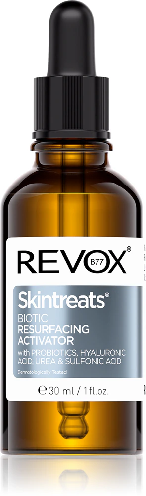 Revox B77 Skintreats Biotic Resurfacing Activator smoothing peeling serum for facial skin rejuvenation