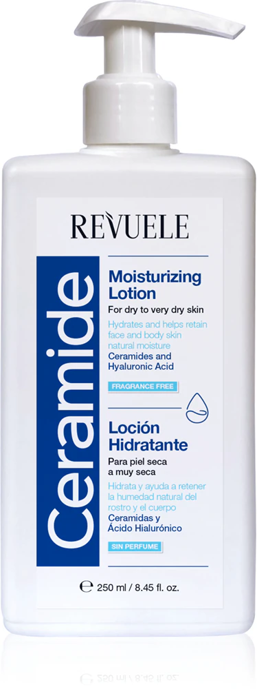 Revuele Ceramide Moisturizing Lotion moisturizing face and body lotion for dry and very dry skin