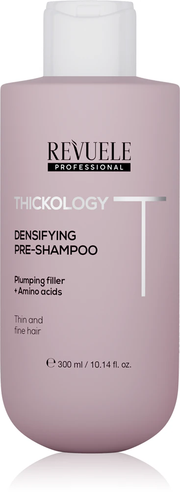 Revuele Professional Thickology Densifying Moisturizing Treatment for use before shampooing for soft and tired hair