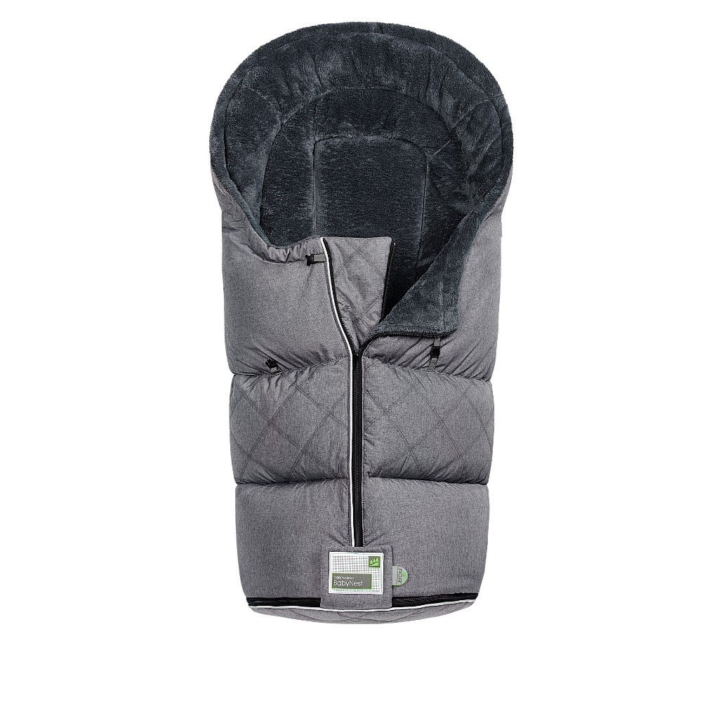 Odenwälder 12388 Footmuff Lo Go Melange Size 98 cm