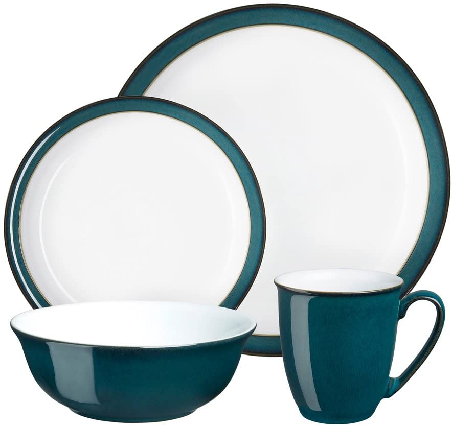 Denby Greenwich 16 Piece Tableware Set