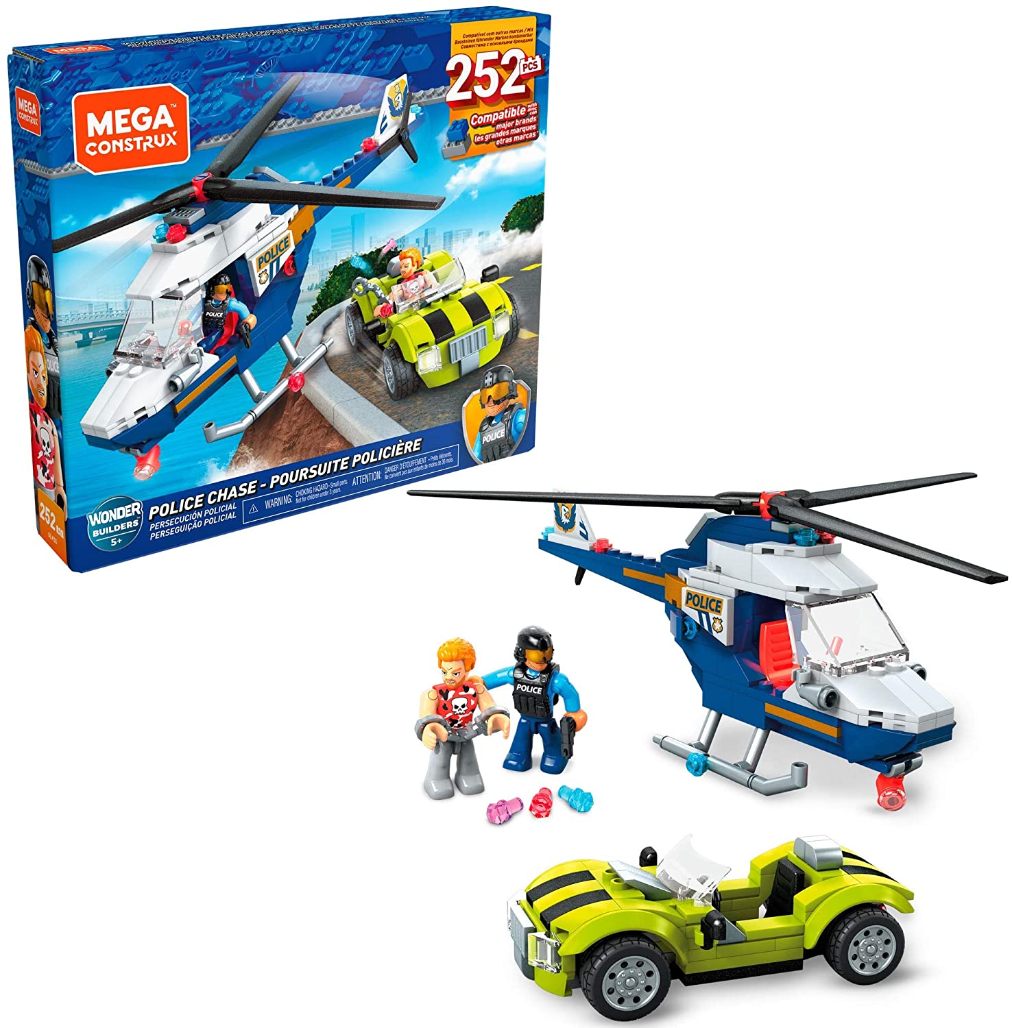 Mega Bloks Mega Construcx Fire Park For Children + 5 Years (Mattel Glk56)