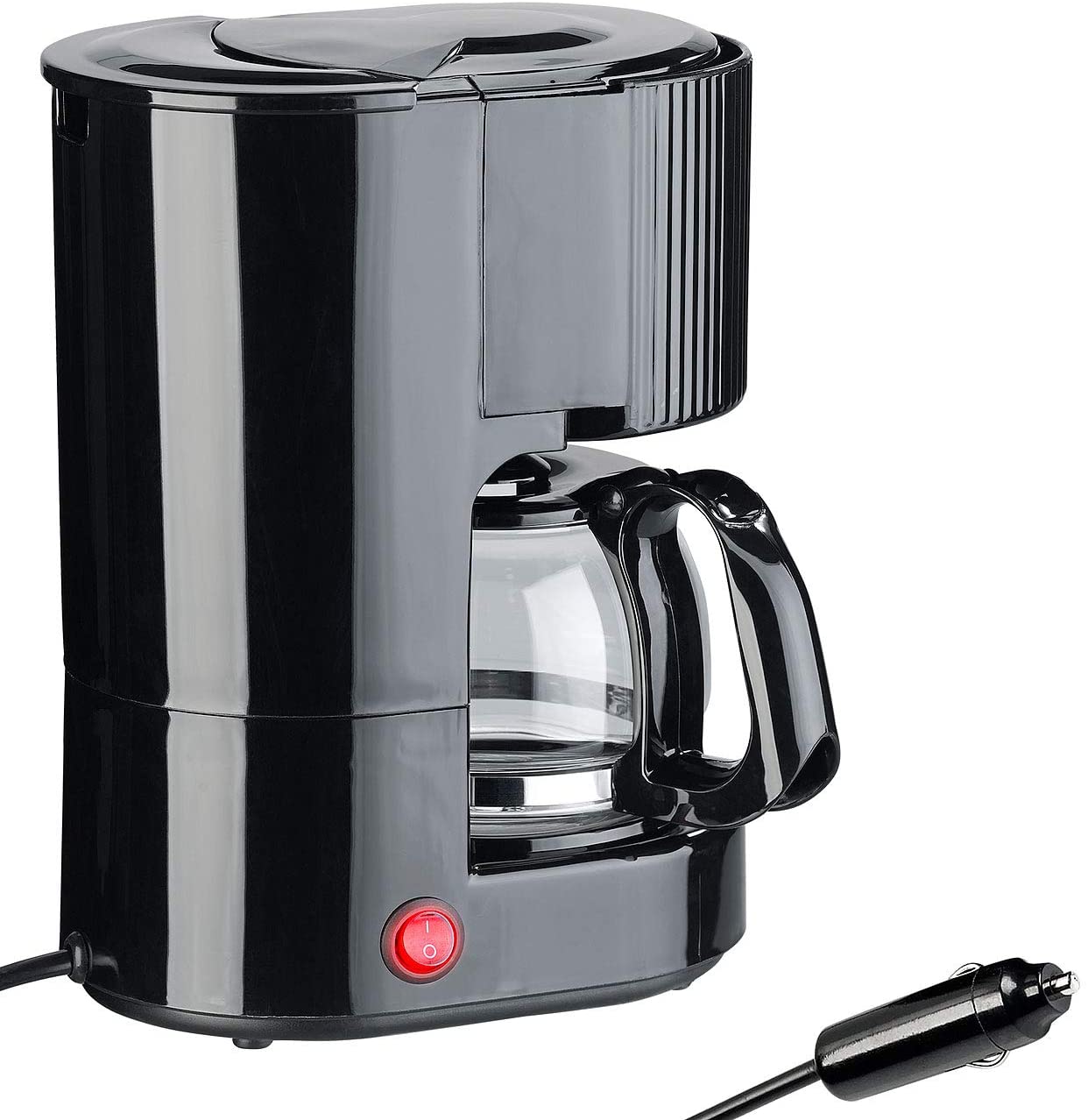 Rosenstein & Söhne 24V Coffee Machine: Truck Filter Coffee Machine, up to 3 Cups, 650ml, 24V, 300W (Truck Coffee Machine)