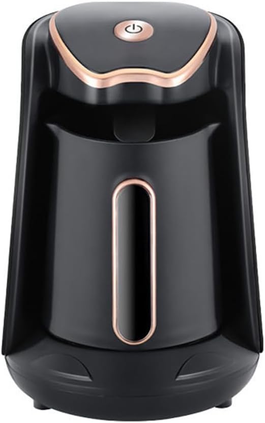 Phyachelo Turkish Arabic Greek Electric Moka Coffee Machine Kettle, 600 W Automatic Pot for Coffee Brewing, EU Plug