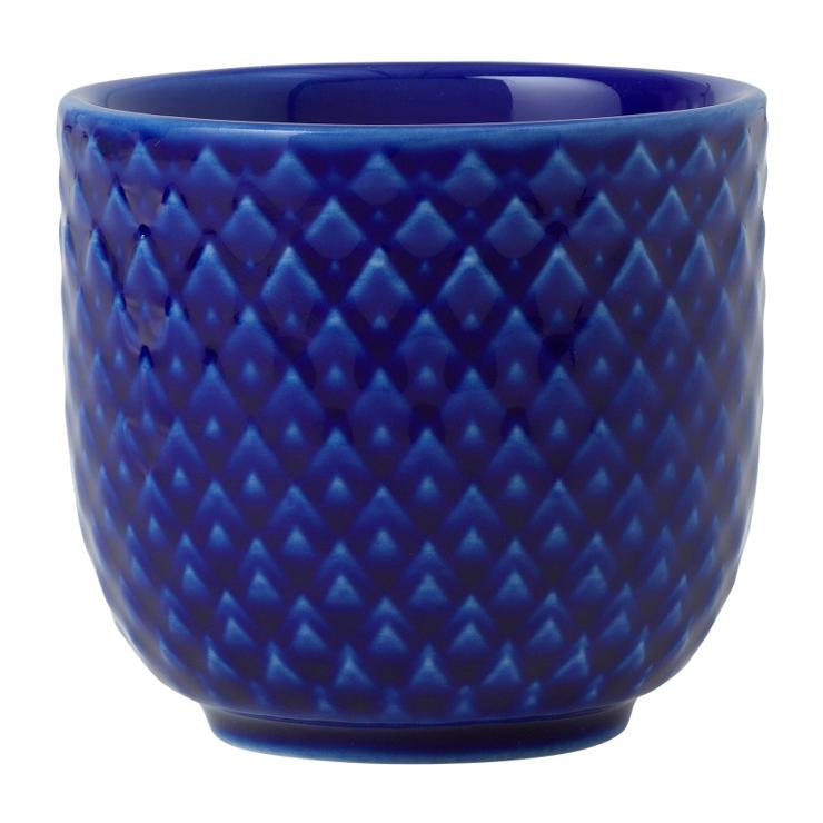 Lyngby Porcelain Rhombe egg cup Ø5cm