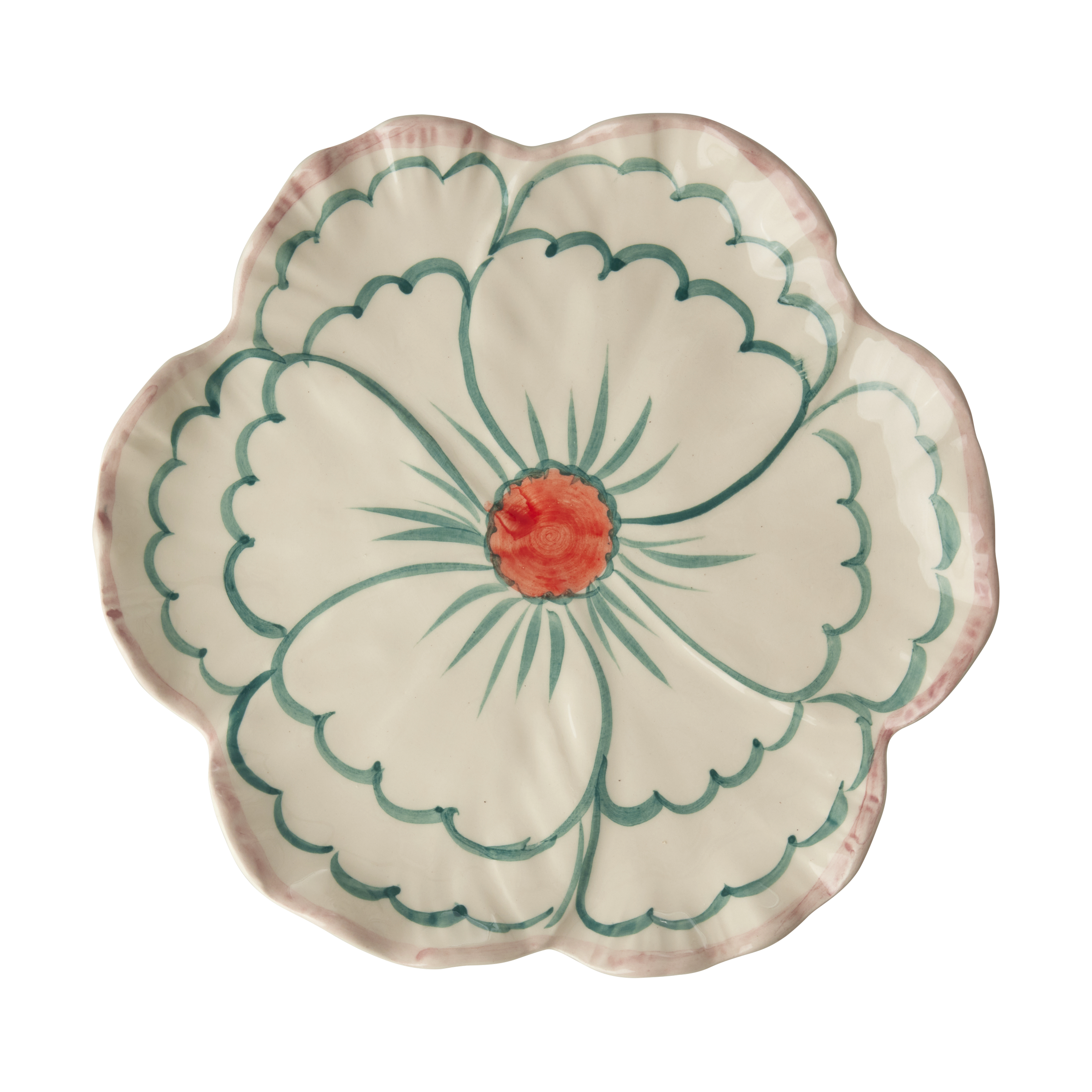 Rice Flower Plate Ø19.5 cm