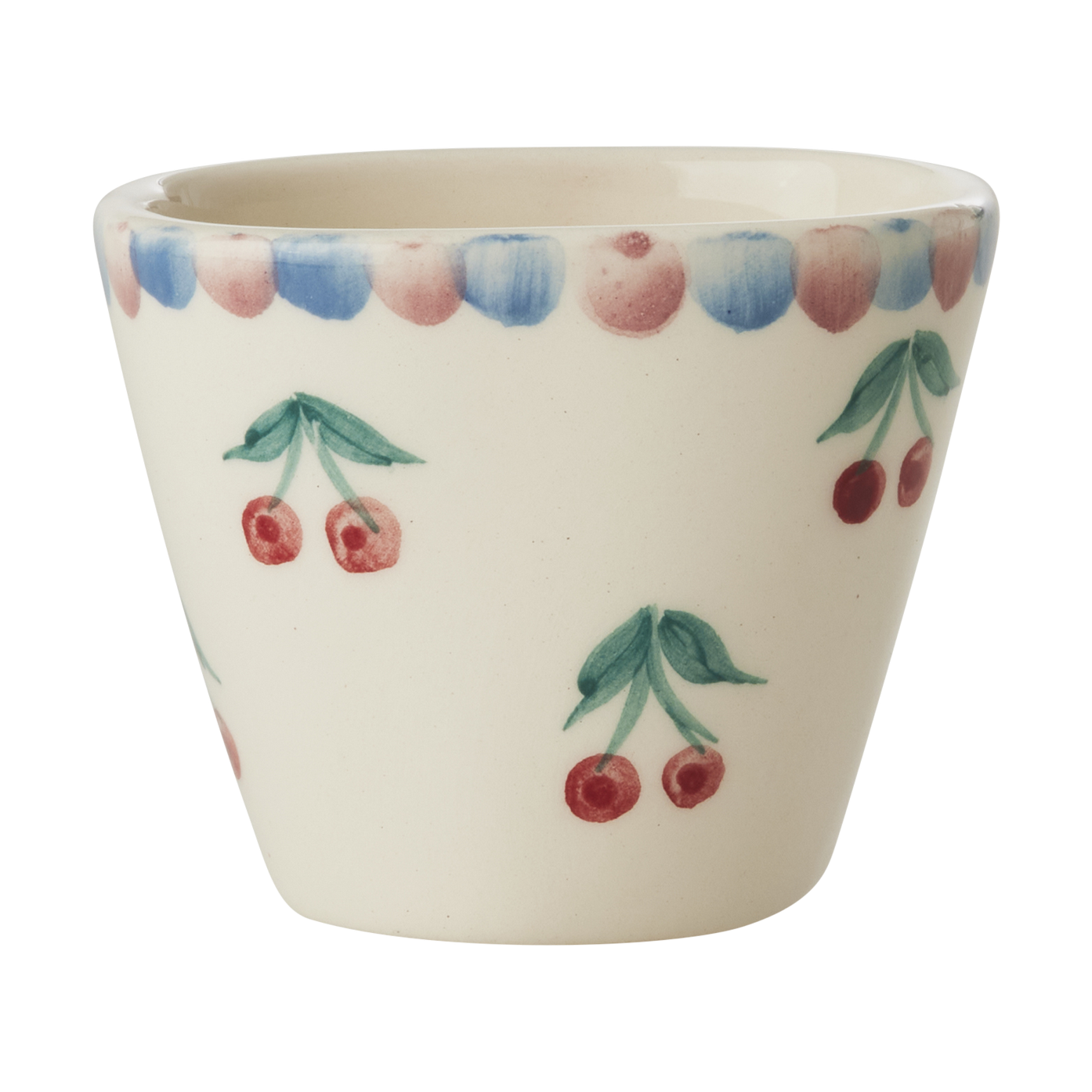 Rice Ceramic Espresso Cup 7 cl, Cherry