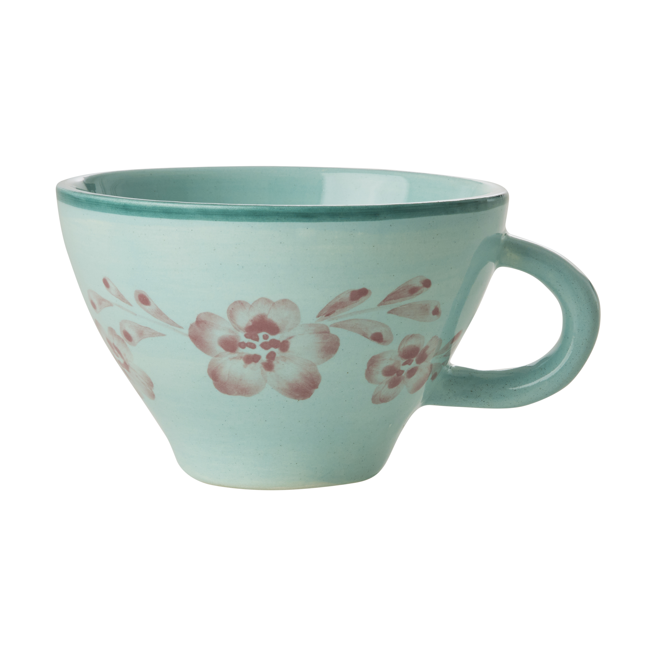 Rice ceramic teacup