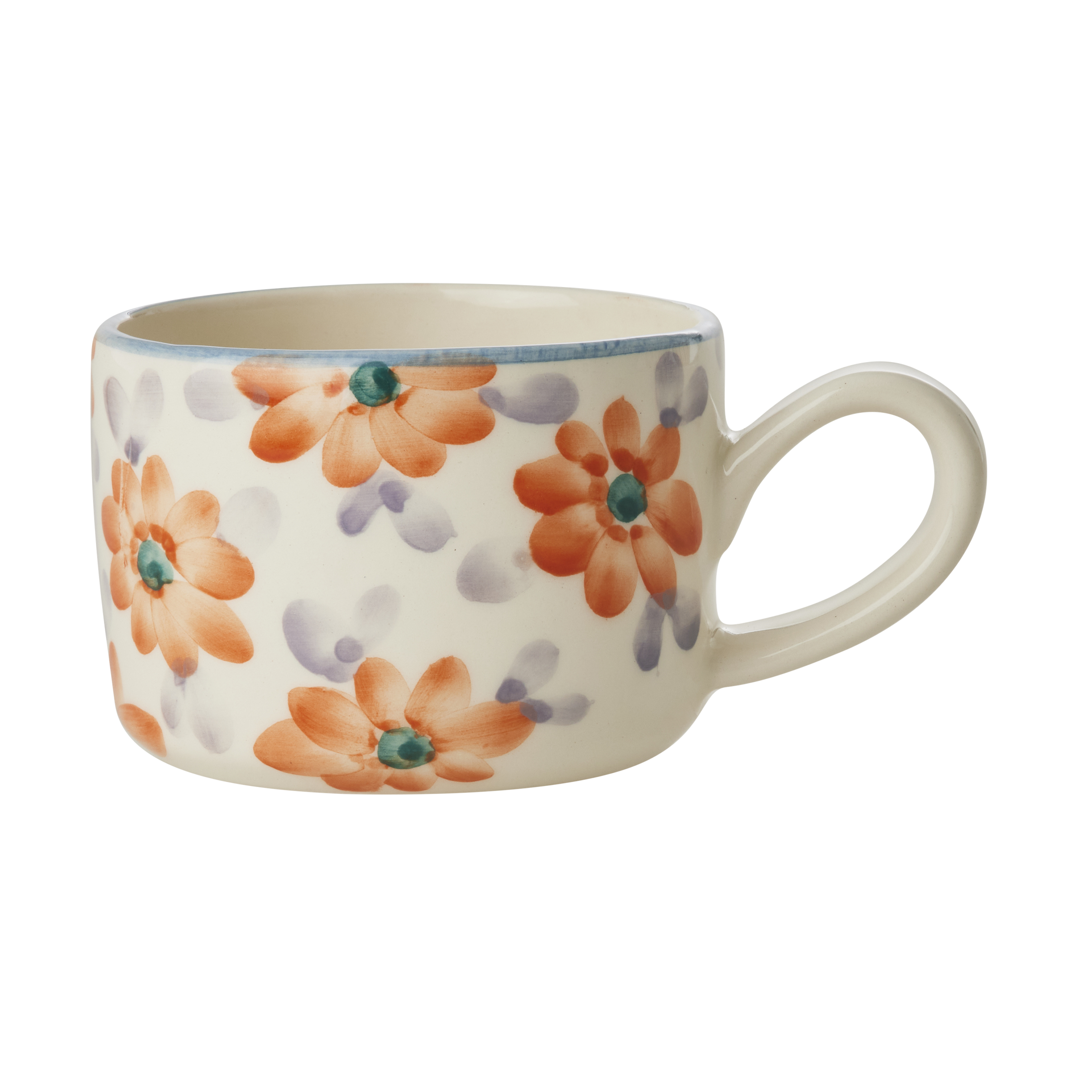 Rice Ceramic Mug 20 cl, Orange