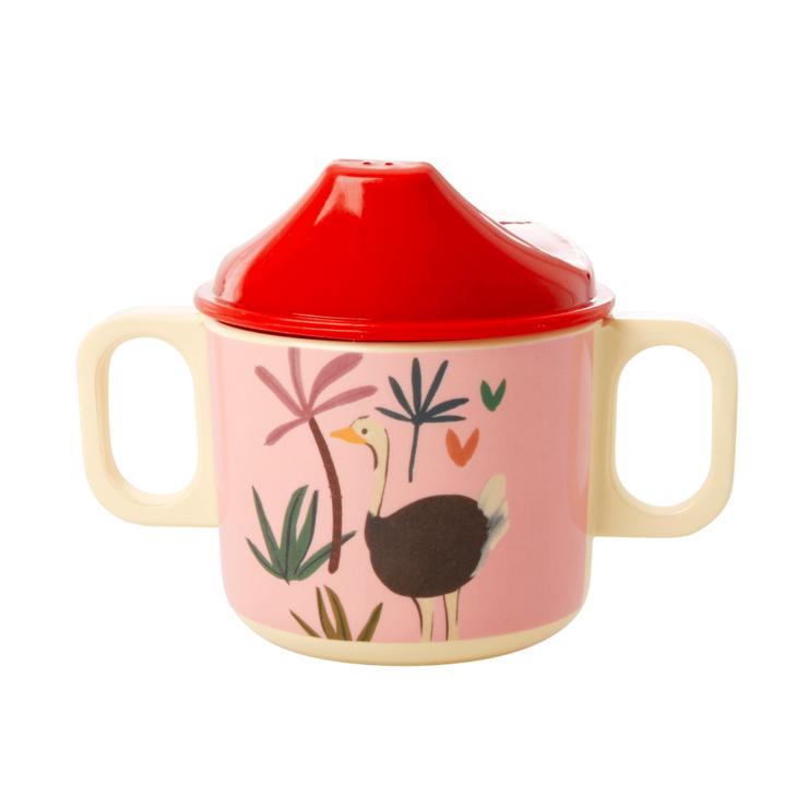 Rice Children Mug With Two Handles Jungle Animals