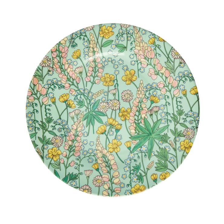Rice Melamine Small Plate 20Cm