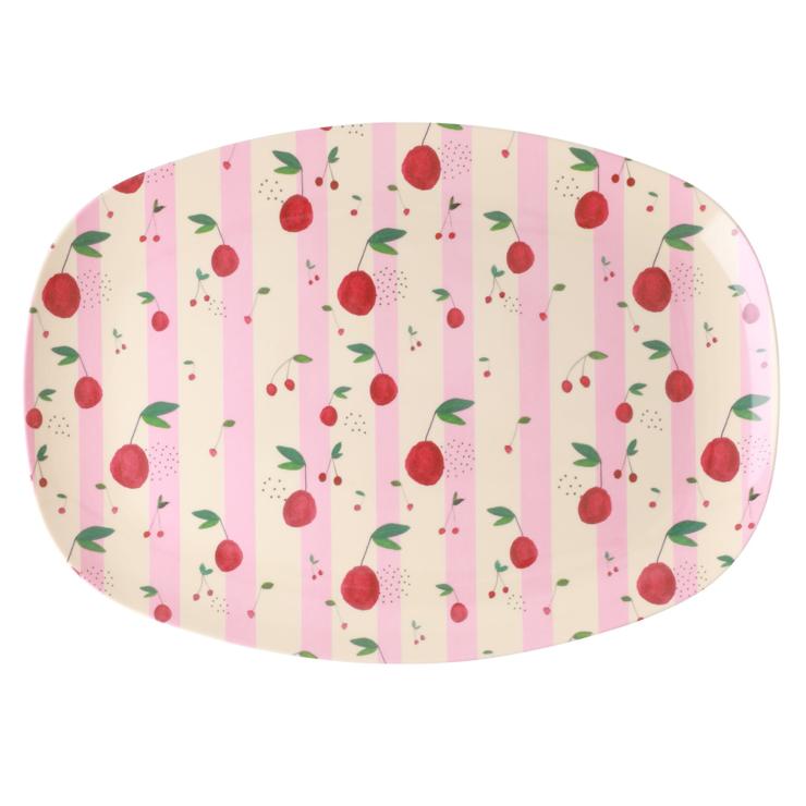 Rice Melamine Plate 22 X 30Cm