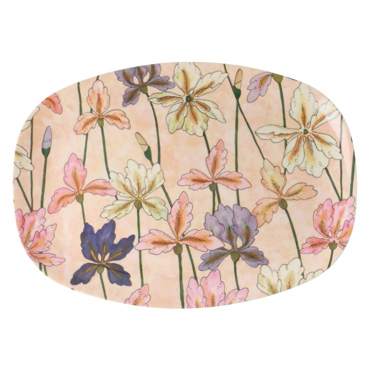 Rice Melamine Plate 22 X 30Cm