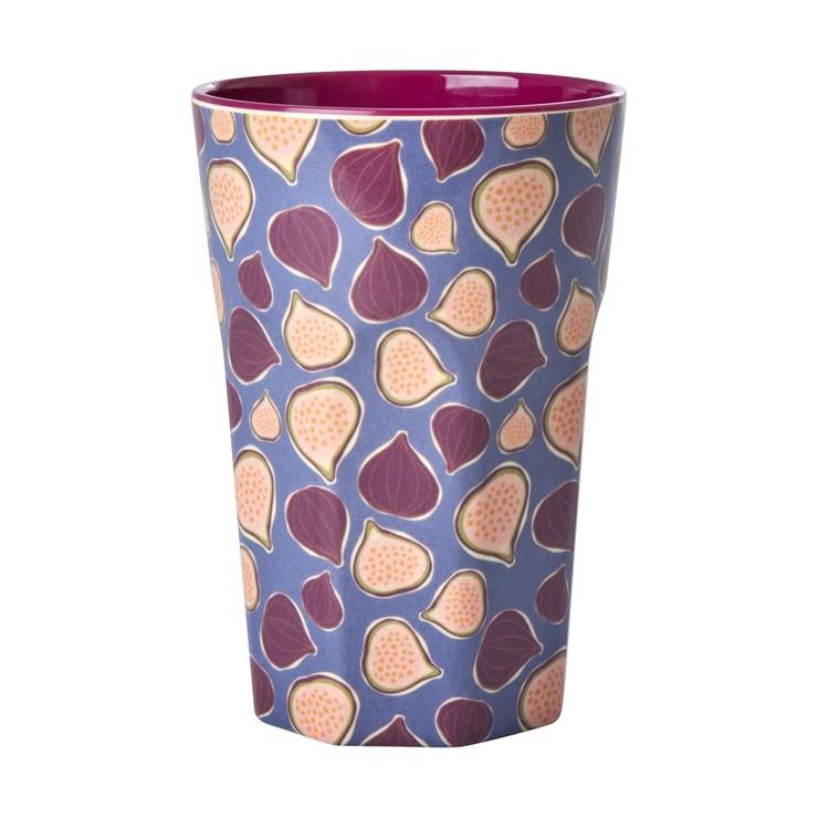Rice melamine cup tall