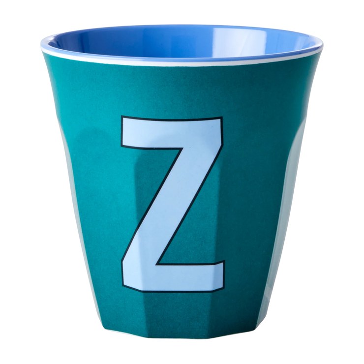 Rice melamine cup medium letter Z 30 cl