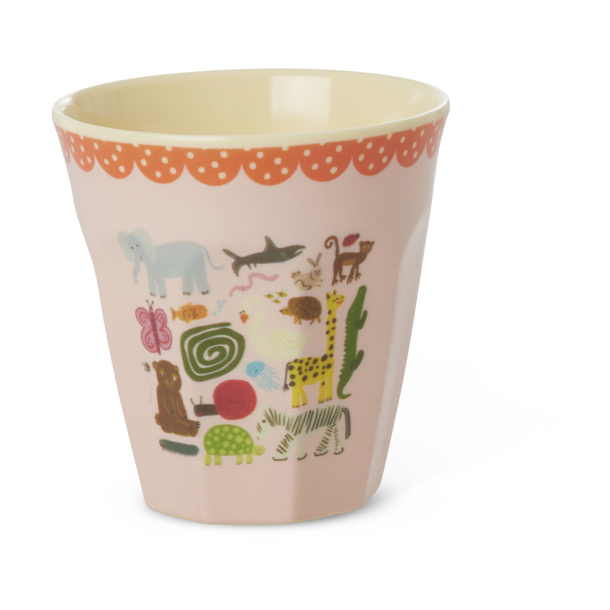 Rice melamine cup, medium