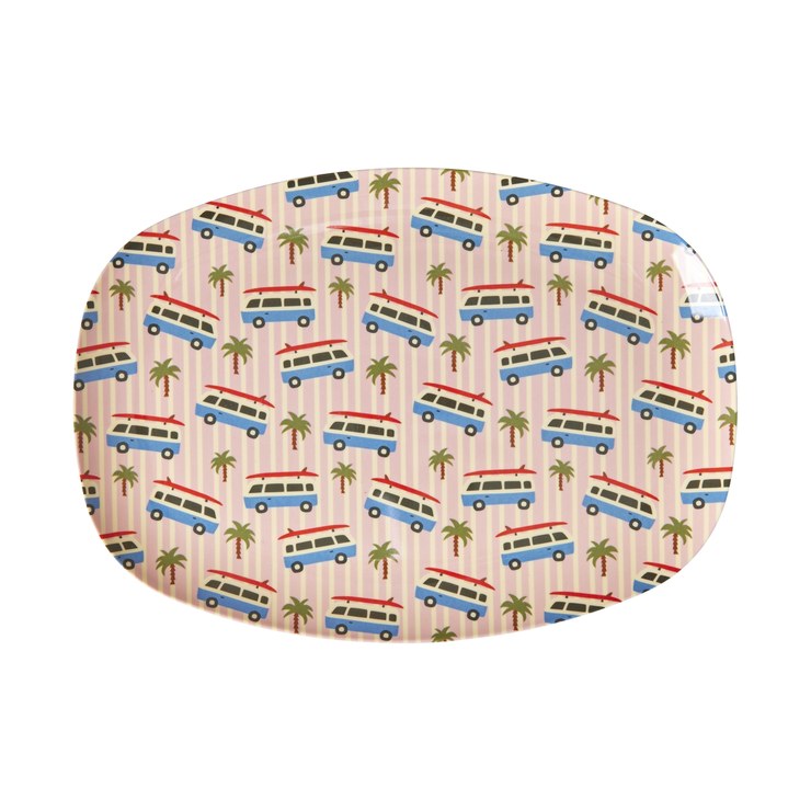 Rice melamine plate 22 x 30cm