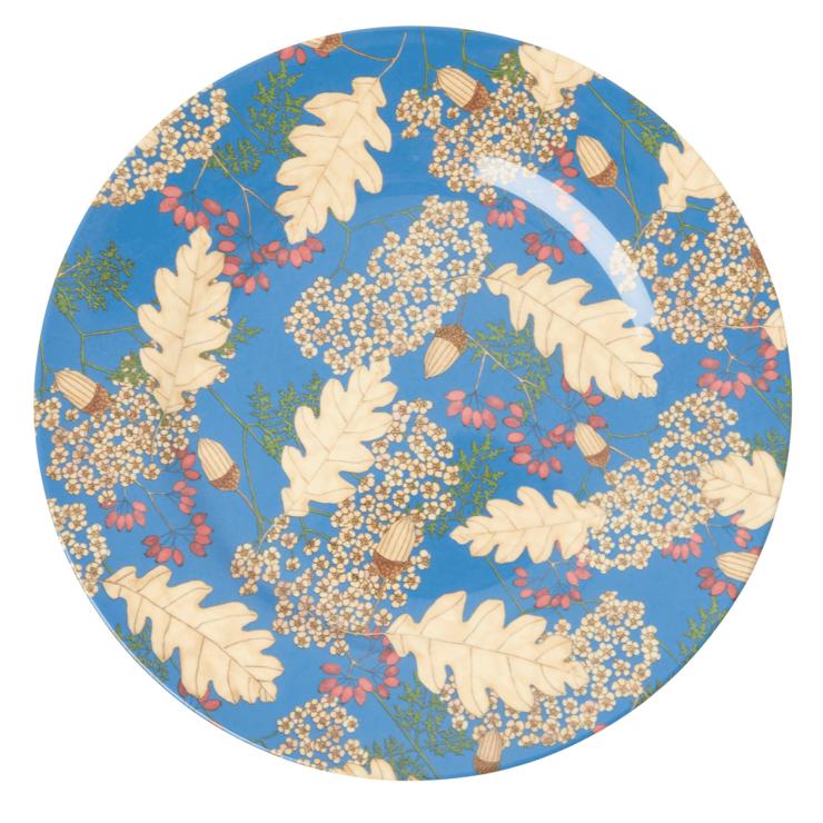 Rice Melamine Dinner Plate 25Cm