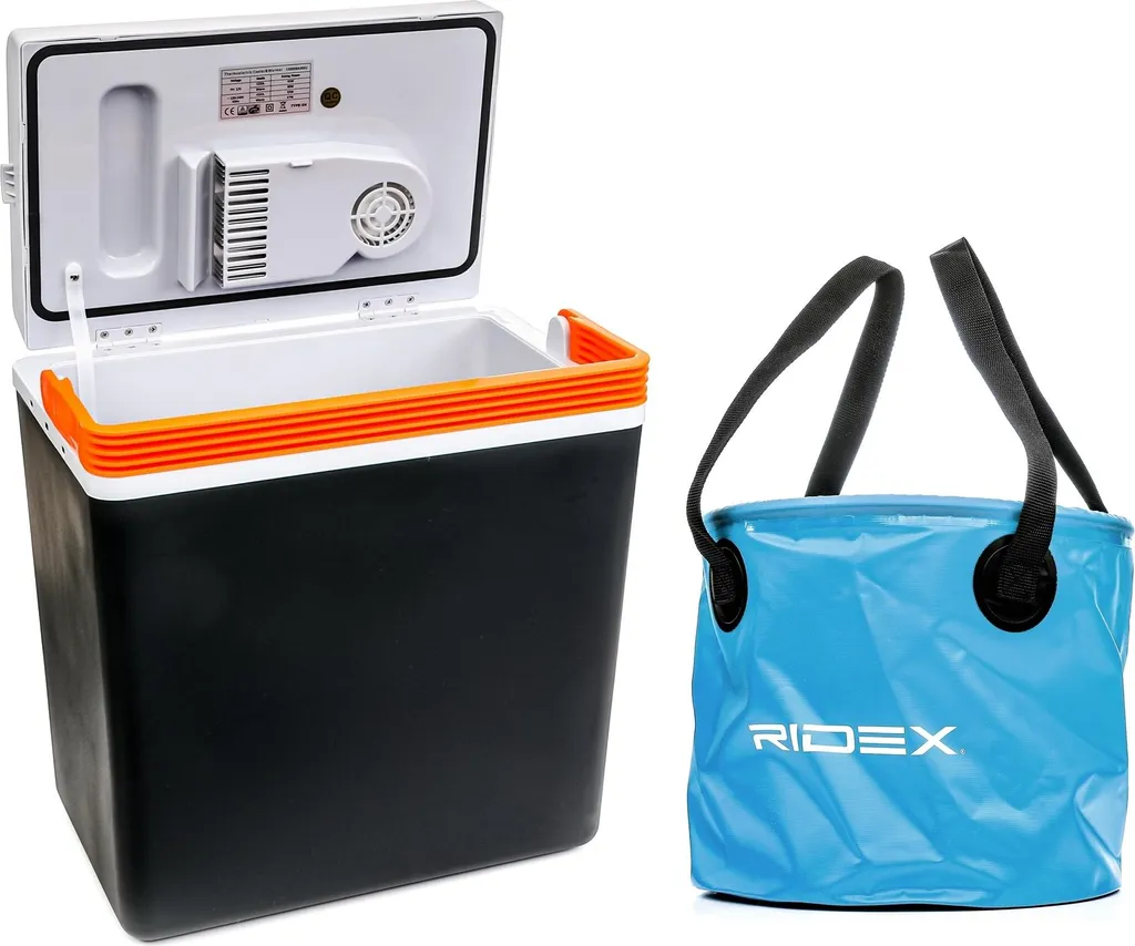 RIDEX 100008A0006 20L Cooler Box Car Refrigerator Electric 12V Warming Box