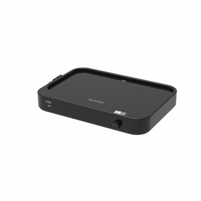 Rieber K-POT 1/1-ch-800 black, 533 x 378 x 96 mm