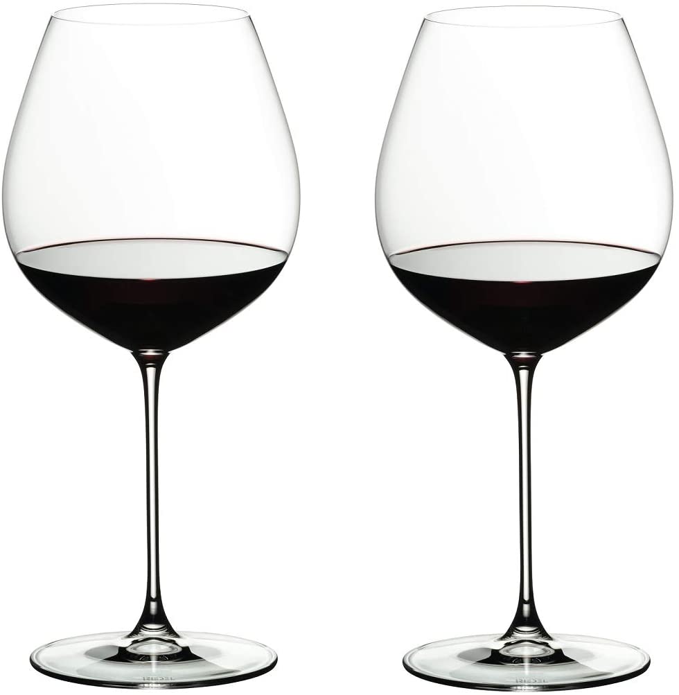 RIEDEL 6449/28 Riedel Veritas Champagne Wine Glass, 2-Piece Champagne Glass Set, Crystal Glass
