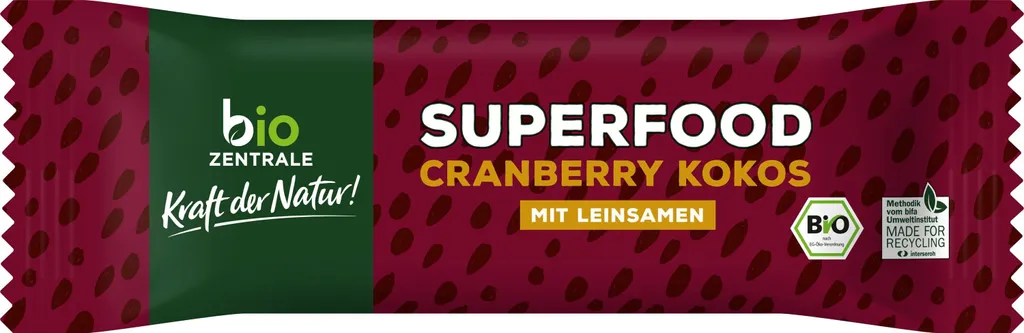 Importhaus Wilms/Impuls Bar Superfood Cranberry Coconut