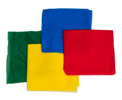 Giant chiffon scarves, set of 4