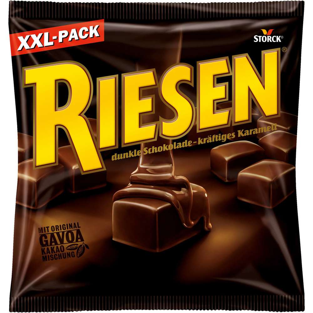 Storck Giant chocolate caramel candies 377g