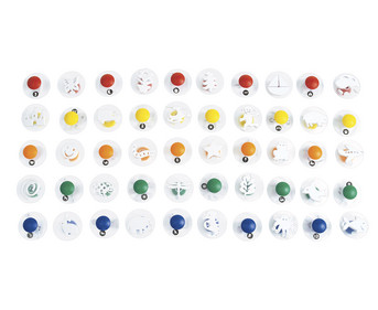 Giant stamp set, 50 pieces