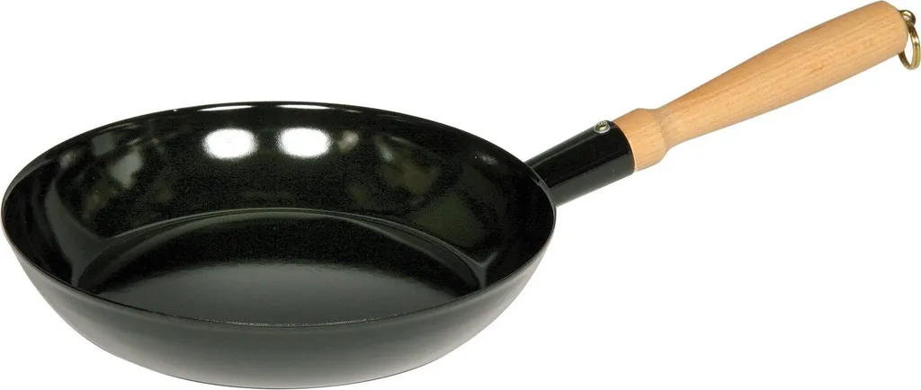 Riess - Holzknechtpfanne schwarzemail 30cm