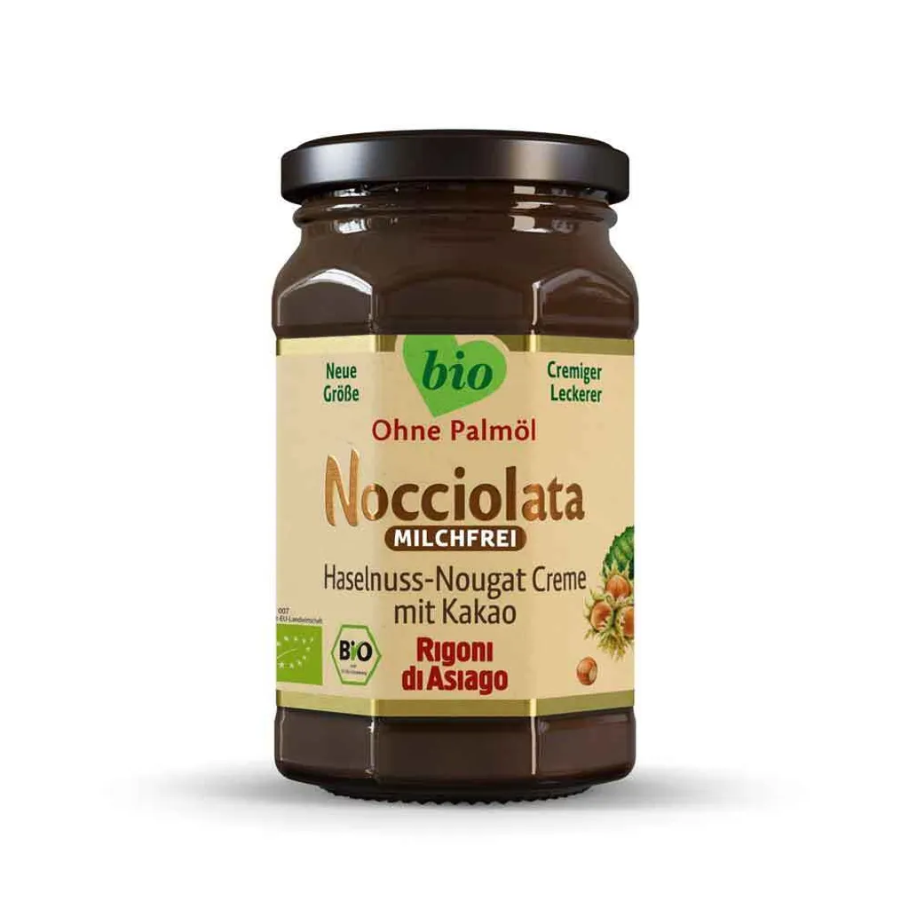 Rigoni di Asiago Nocciolata Hazelnut Cream dairy-free 250g