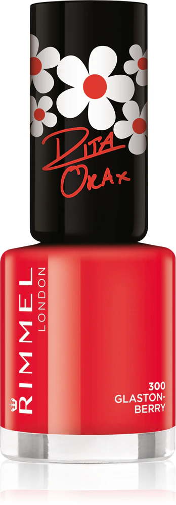 Rimmel 60 Seconds By Rita Ora nail polish Farbton 300 Glaston Berry 8 ml