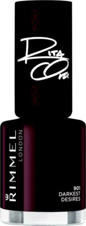 Rimmel 60 Seconds By Rita Ora quick-drying nail polish Farbton 807 My Grey 8 ml