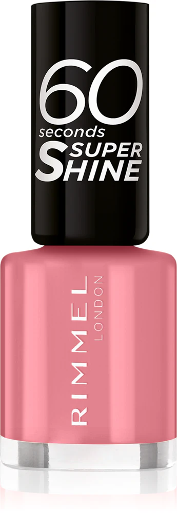 Rimmel 60 Seconds Super Shine Nail Polish Farbton 405 Rose Libertine 8 ml