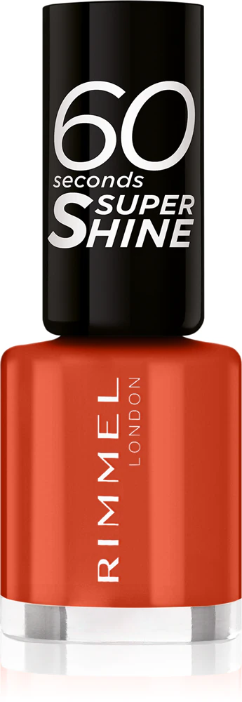 Rimmel 60 Seconds Super Shine Nail Polish Farbton 410 Wild Spice 8 ml