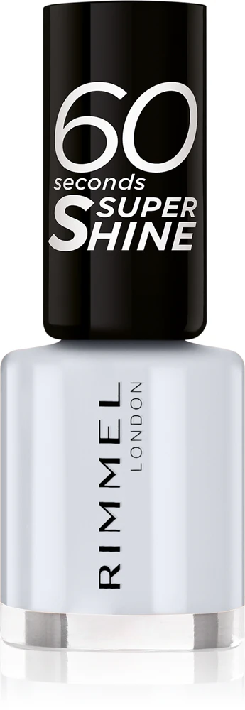 Rimmel 60 Seconds Super Shine Nail Polish Farbton 703 White Hot Love 8 ml