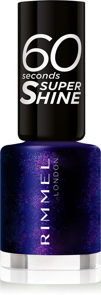 Rimmel 60 Seconds Super Shine Nail Polish Farbton 563 Midnight Rush 8 ml