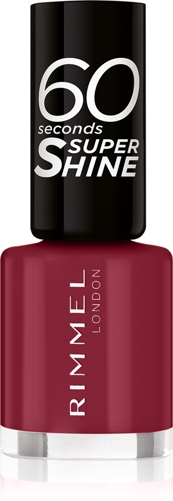 Rimmel 60 Seconds Super Shine Nail Polish Farbton 710 Oh My Cherry 8 ml