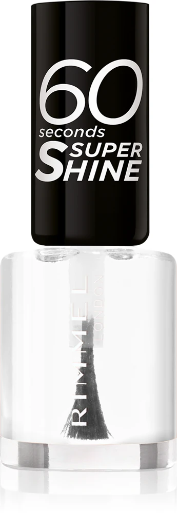 Rimmel 60 Seconds Super Shine Nail Polish Farbton 740 Clear 8 ml