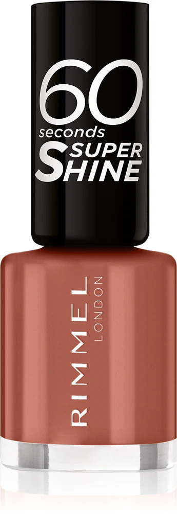 Rimmel 60 Seconds Super Shine Nail Polish Farbton 130 Caramel Candy 8 ml