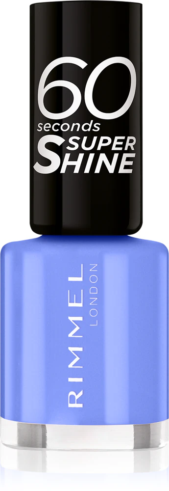 Rimmel 60 Seconds Super Shine Nail Polish Farbton 856 Blue Breeze 8 ml