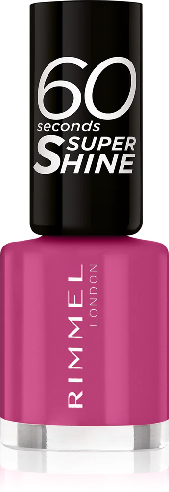 Rimmel 60 Seconds Super Shine Nail Polish Farbton 321 Pink Fields 8 ml