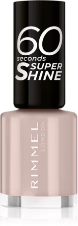 Rimmel 60 Seconds Super Shine Nail Polish Farbton 500 Caramel Cupcake 8 ml