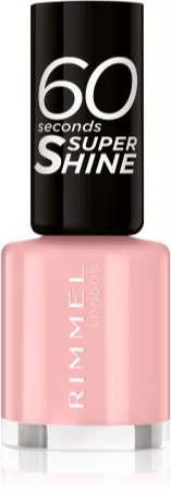 Rimmel 60 Seconds Super Shine Nail Polish Farbton 262 Ring A Ring O´Roses 8 ml