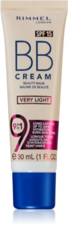 Rimmel BB Cream 9 in 1 BB Cream SPF 15 None