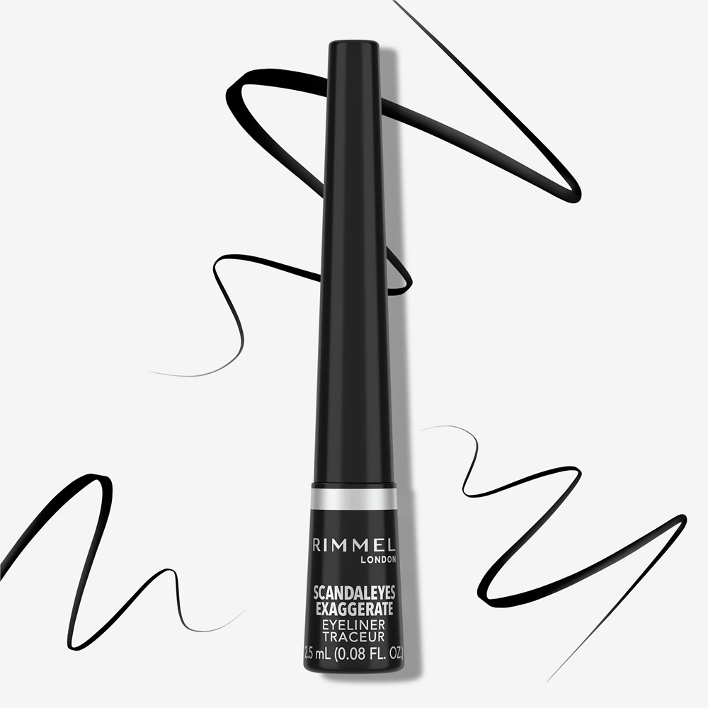 Rimmel Exaggerate Eyeliner Liquid Eyeliners